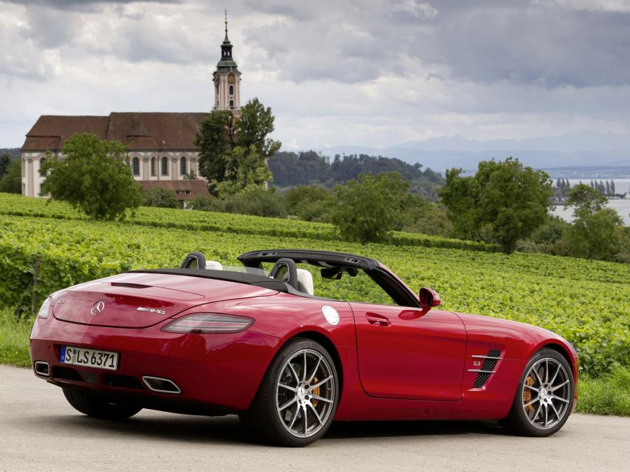  Mercedes-Benz SLS AMG Roadster 2011 года  (фото 161 из 183)